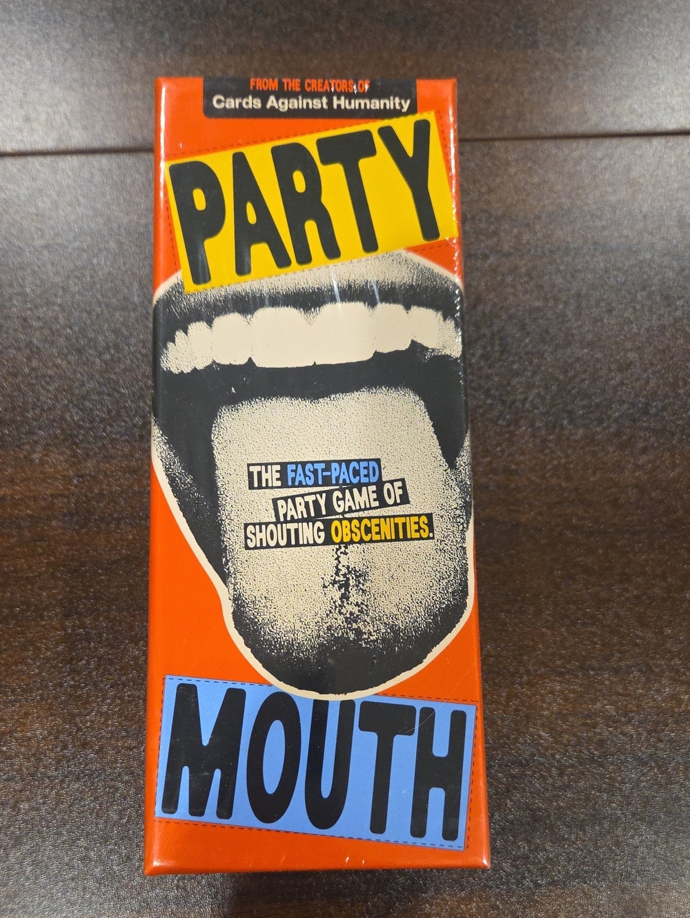 Cards Against Humanity Party Mouth Adult Card Game Orange